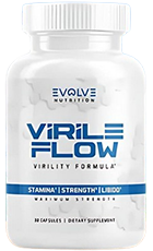 Virile Flow Review – Male Enhancement Supplement Bottle Image
