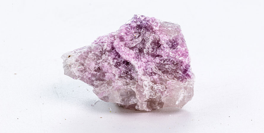 Lepidolite crystal for emotional balance, anxiety relief, and healing support