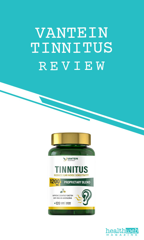 Vantein Tinnitus Supplement Bottle – Natural Support for Ringing Ears | Vantein Tinnitus Review