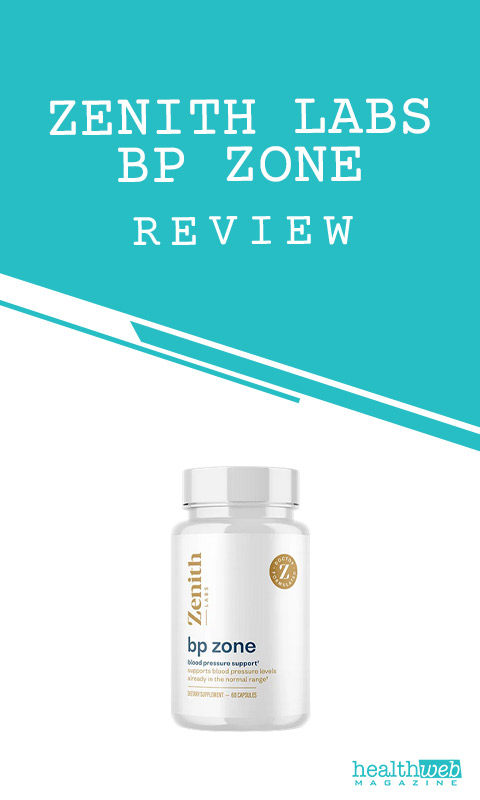 Zenith Labs BP Zone Review – Blood Pressure Support Supplement Bottle