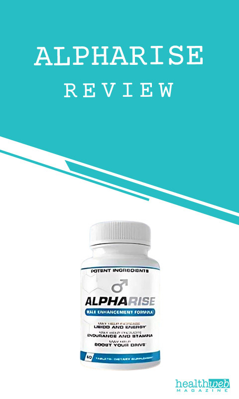 AlphaRise Review Bottle – Male Enhancement Supplement