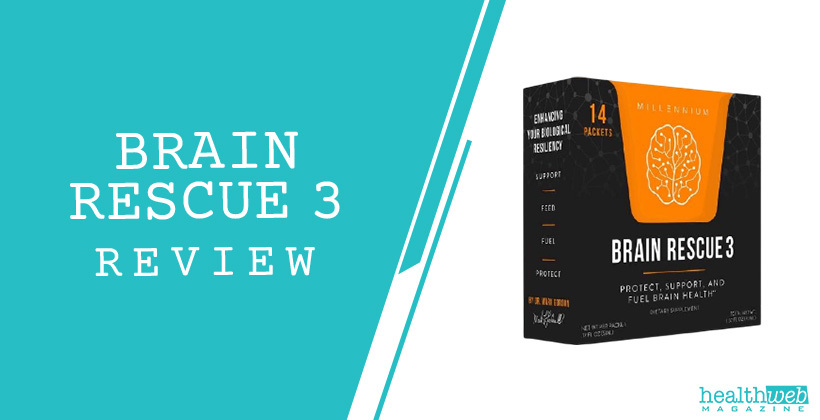 Brain Rescue 3 Review – Cognitive Support Supplement Bottle