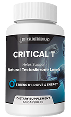 Critical T Review – Testosterone Support Supplement Bottle