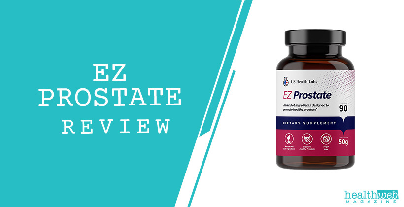 EZ Prostate Supplement Bottle – Natural Prostate Health Support Formula