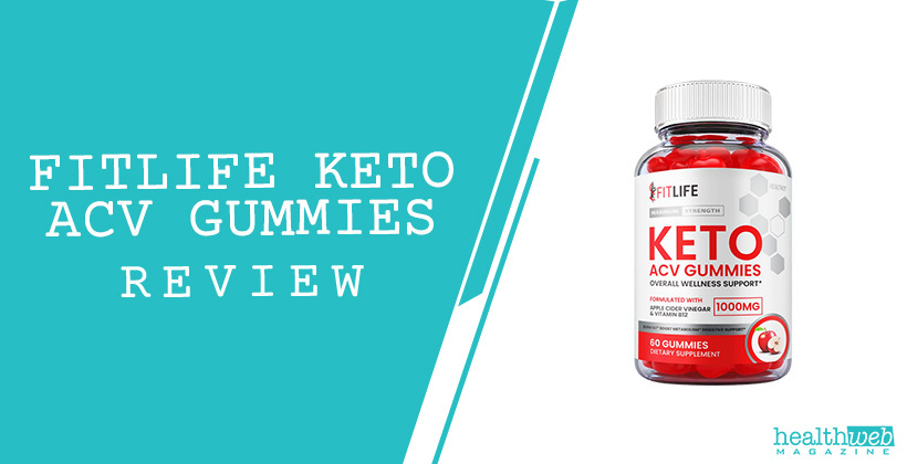 FitLife Keto ACV Gummies Bottle – Apple Cider Vinegar & Ketogenic Weight Support