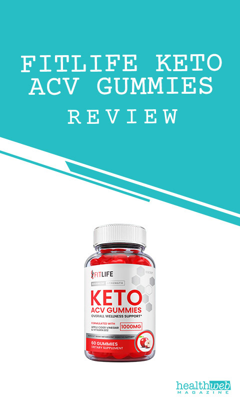 FitLife Keto ACV Gummies Bottle – Apple Cider Vinegar & Ketogenic Weight Support