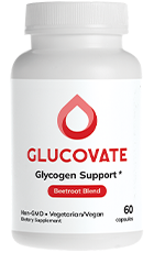 Glucovate Review – Blood Sugar & Heart Health Supplement Bottle