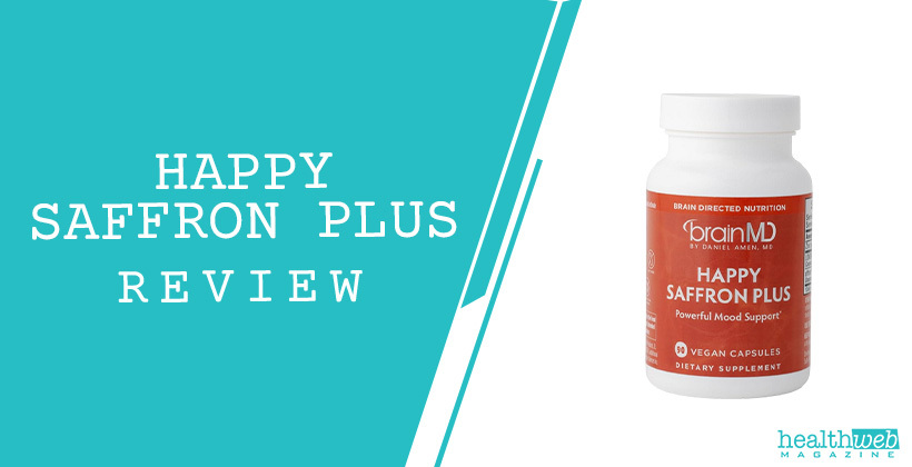 Happy Saffron Plus Review – Mood Support Supplement Bottle