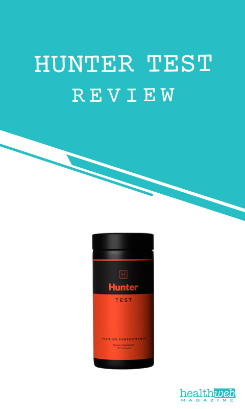 Hunter Test Review – Natural Testosterone Booster Bottle