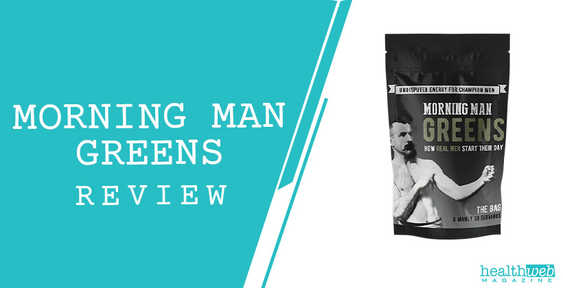Morning Man Greens Supplement Bottle – 70+ Superfoods & Nutrients | Morning Man Greens Review