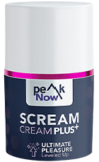 Peak Now Scream Cream Bottle – Female Intimacy Enhancement