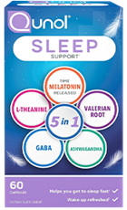 Qunol Sleep Review – Bottle Image of Qunol Sleep Aid Supplement