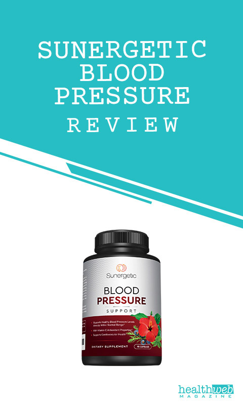 Sunergetic Blood Pressure Bottle – Cardiovascular Support Supplement