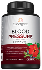 Sunergetic Blood Pressure Bottle – Cardiovascular Support Supplement