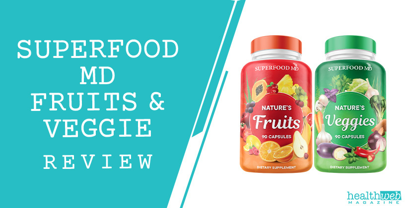 Superfood MD Fruits & Veggies Review – Supplement Bottle Image