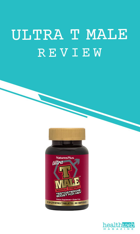 Ultra T Male Review – Men's Health Supplement Bottle Image