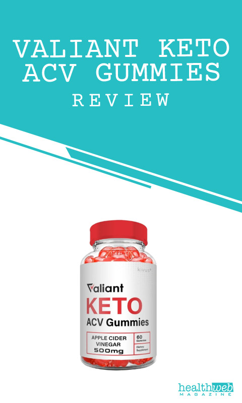 Valiant Keto ACV Gummies Bottle – Apple Cider Vinegar & Keto Support Supplement