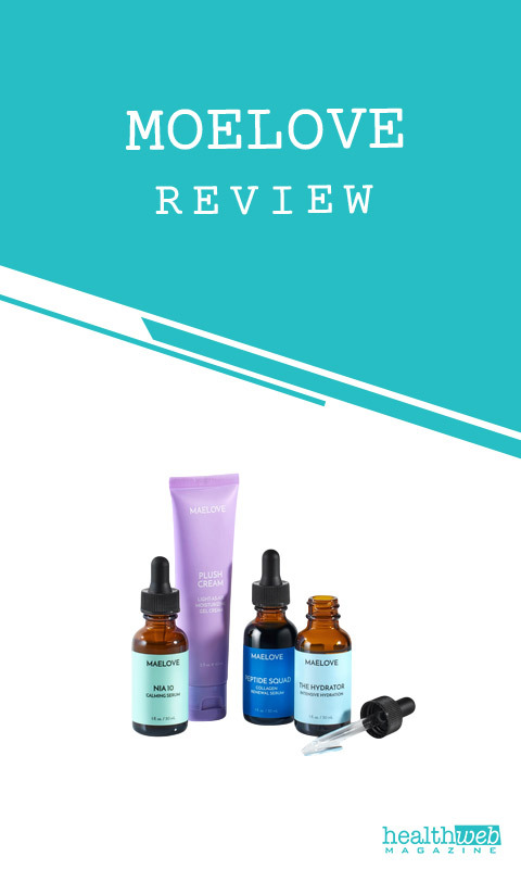 Maelove Review – Skincare Product Bottle Image