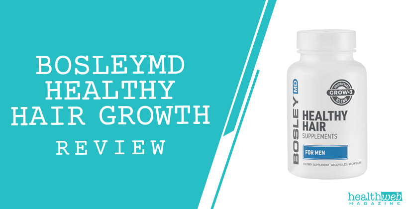 BosleyMD Healthy Hair Growth Review – Hair Supplement Bottle Image