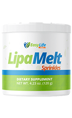 LipaMelt Sprinkles Review – Bottle Image of Weight Loss Supplement