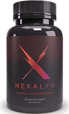 Nexalyn Review – Natural Testosterone Support Supplement Bottle