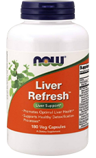 Now Foods Liver Refresh Review – Liver Support Supplement Bottle Image