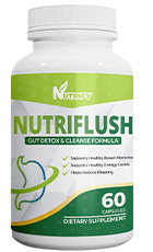 NutriFlush Review – Colon Cleanse & Gut Detox Supplement Bottle Image