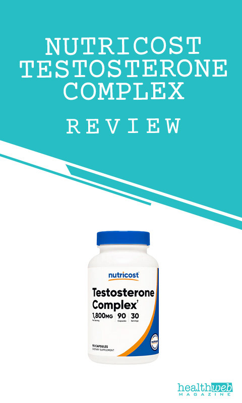 Nutricost Testosterone Complex Review – Testosterone Support Supplement Bottle