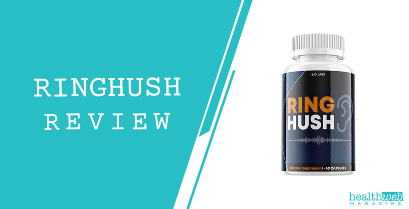 RingHush Review – Natural Tinnitus Relief Supplement Bottle