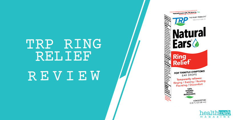 TRP Ring Relief Review – Homeopathic Tinnitus Relief Drops Bottle
