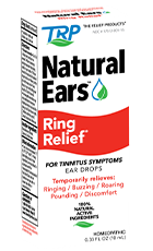 TRP Ring Relief Review – Homeopathic Tinnitus Relief Drops Bottle