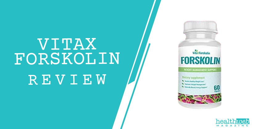 VitaX Forskolin Review – Natural Weight Management Supplement Bottle
