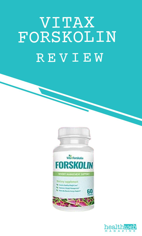 VitaX Forskolin Review – Natural Weight Management Supplement Bottle
