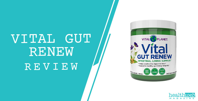 Vital Gut Renew Review – Bottle Image of Digestive & Leaky Gut Support Supplement