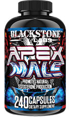 Blackstone Labs Apex Male Review – Testosterone Booster Bottle