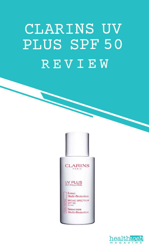 Clarins UV Plus SPF 50 Review – Broad-Spectrum Sunscreen Bottle