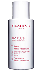 Clarins UV Plus SPF 50 Review – Broad-Spectrum Sunscreen Bottle