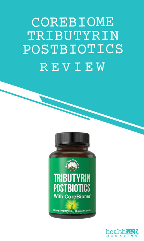 Corebiome Tributyrin Postbiotics Review – Product Bottle Image