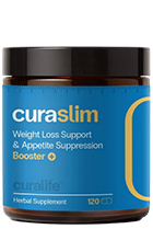 Curaslim Review – Natural Weight Loss Supplement Bottle
