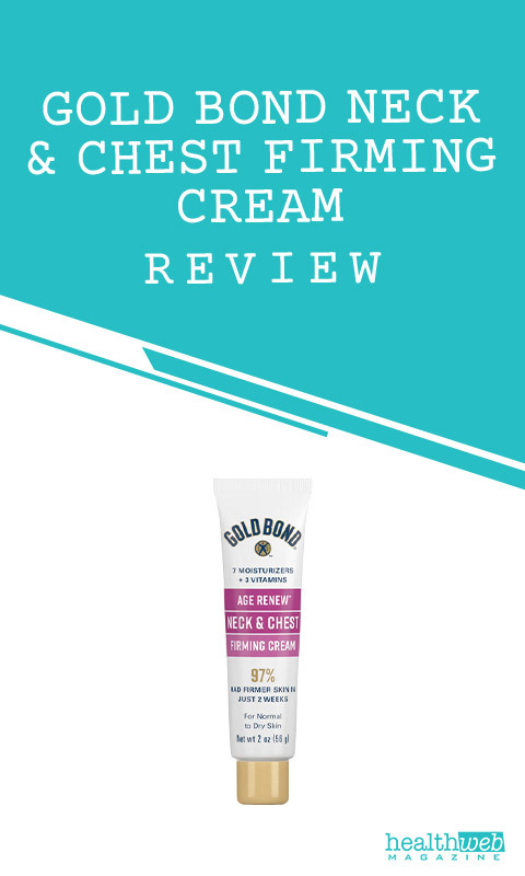 Gold Bond Neck & Chest Firming Cream Review – Anti-Aging Skincare Bottle