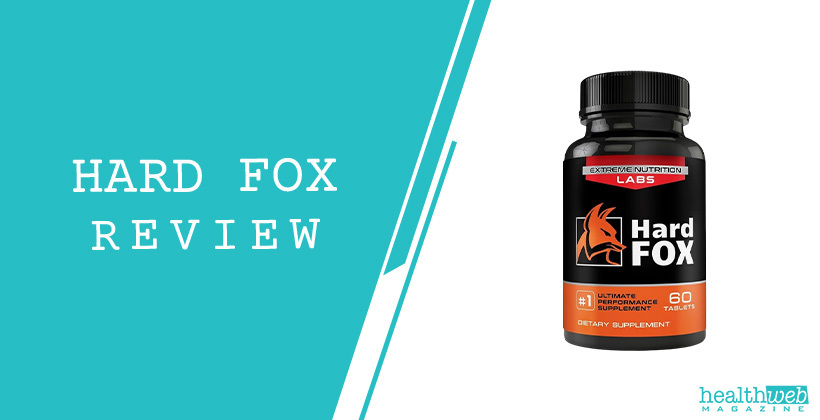 Hard Fox Review – Male Performance Supplement Bottle Image