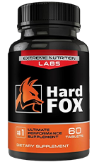 Hard Fox Review – Male Performance Supplement Bottle Image