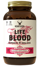 Heart & Soil Lifeblood Supplement Bottle – Heart & Soil Lifeblood Review Image