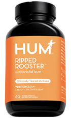 Hum Ripped Rooster Review &ndash; Fat Burner Supplement Bottle