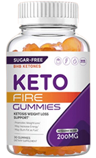 Keto Fire Gummies Review – BHB Keto Supplement Bottle