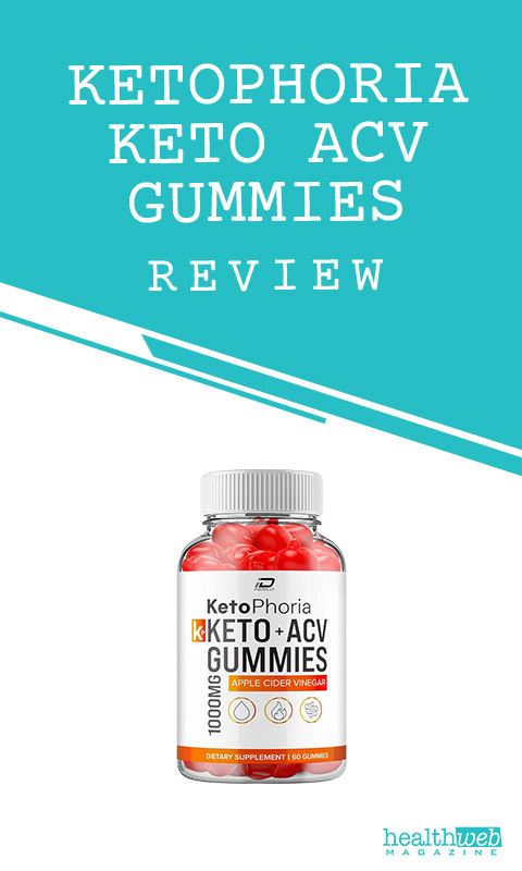 KetoPhoria Keto ACV Gummies Review – Apple Cider Vinegar Supplement Bottle
