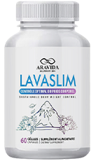 LavaSlim Review – Bottle of LavaSlim Weight Management Supplement