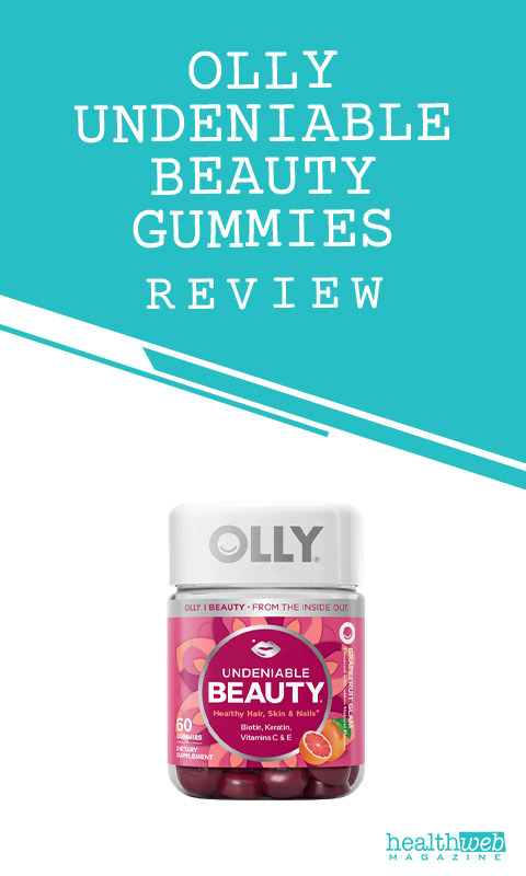 Olly Undeniable Beauty Gummies Review – Bottle Image