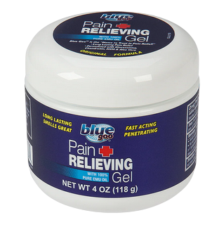 Blue Goo Gel Review – Pain-Relieving Product Bottle
