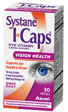 Systane I-Caps Review – Eye Health Supplement Bottle